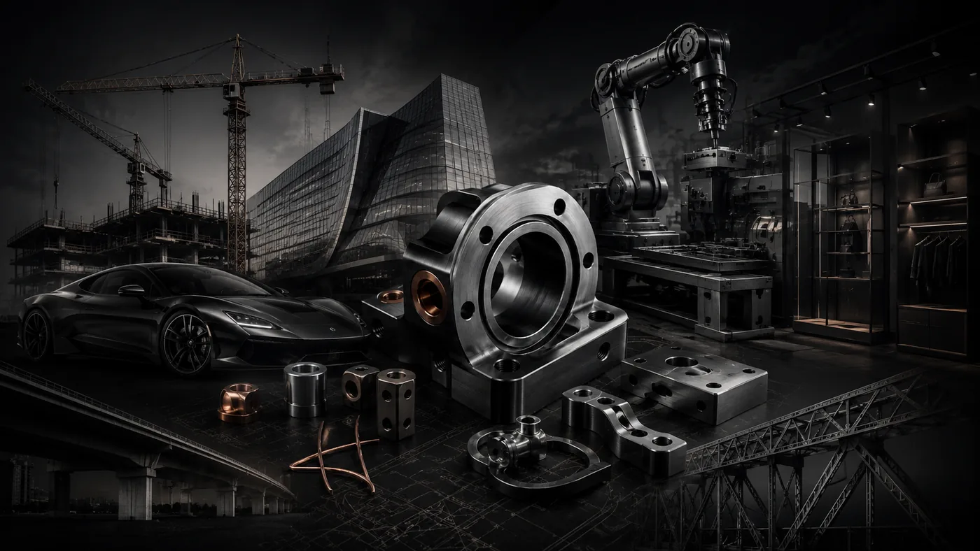 Sectores industriales atendidos por HUVE Manufacturing